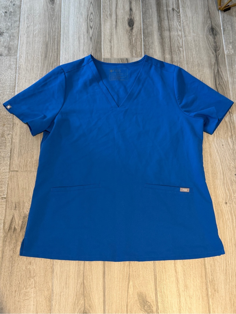 FIGS Technical Collection Scrub Top | XL | Royal Blue